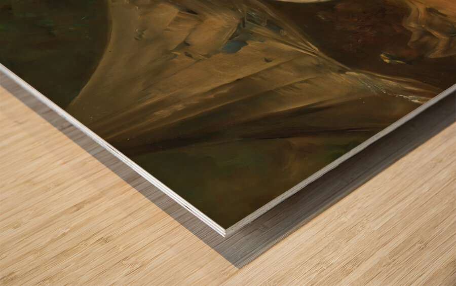 Le Campement Arabe by Eugène Fromentin [1820–1876] Wood print