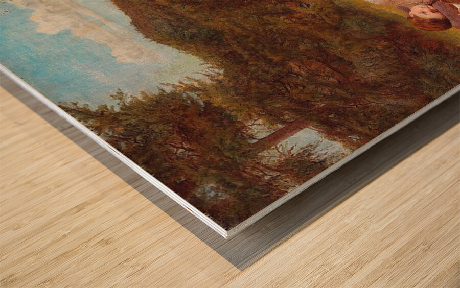 The Picnic [1870] by James Archer [1822–1904] Wood print