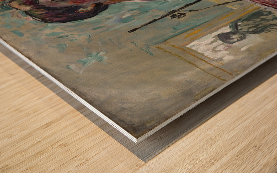 Nu à l’atelier [La Croupe. Rue Boursault] [1903] by Henri Manguin [1874–1949] Wood print