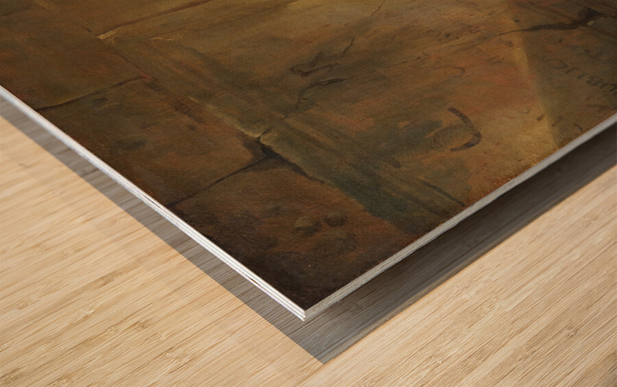 Orator in Prison by Hubert Robert [1733–1808] Wood print