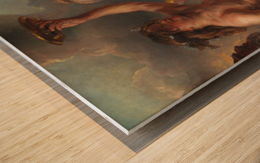 Bacchus. Ceres and Venus [1611–1655] by Cornelis Schut [1597–1655] Wood print