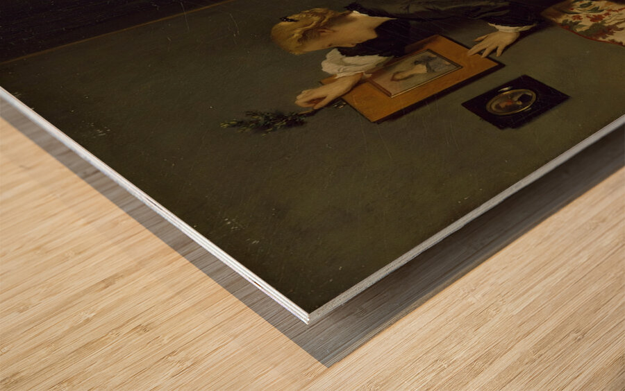 Palm Sunday [ca. 1862] by Alfred Stevens [1823–1906] Wood print