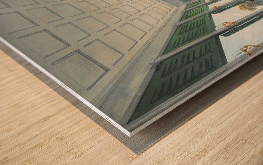 Seven Views Of Miskhor In The Crimea Ii [1841–1842] by Carlo Bossoli [1815–1884] Wood print