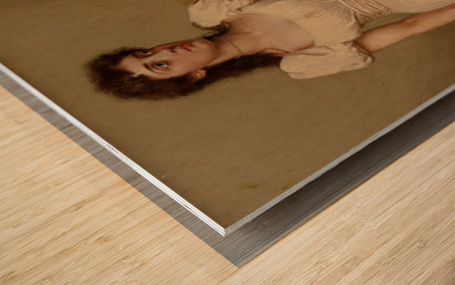 Parted by John George Brown [1831–1913] Wood print