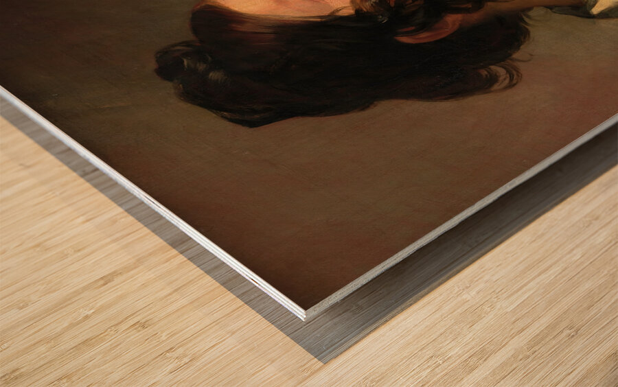 Josefine von Kaltenthaler [1840] by Friedrich von Amerling [1803–1887] Wood print