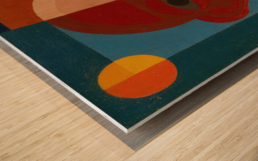 Selbstbildnis [1931] by Heinrich Hoerle [1895–1936] Wood print