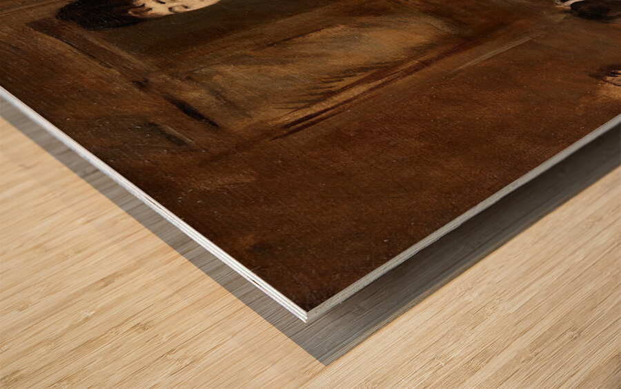 Afternoon Tea [About 1874] by Eva Gonzalès [1849–1883] Wood print