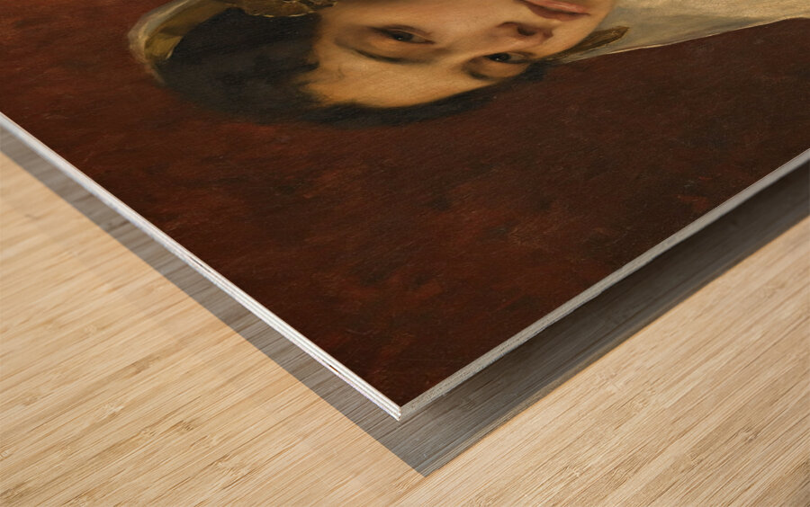 An Oriental Beauty by Franz Xaver Kosler [1864–1905] Wood print