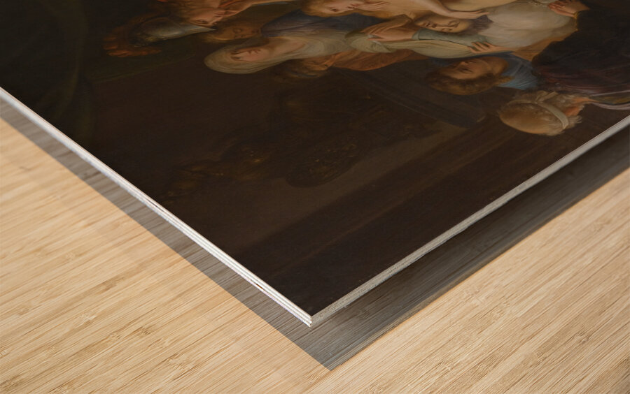 Andromache Lamenting The Death Of Hector by Circle Of Heinrich Friedrich Füger [1751–1818] Wood print