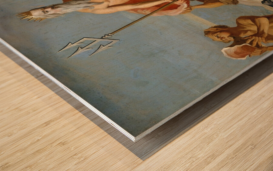 The Return of Neptune [Ca. 1754] by John Singleton Copley [1738–1815] Wood print