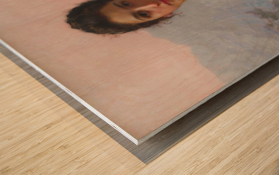 L’Attente [1901] by William Bouguereau [1825–1905] Wood print