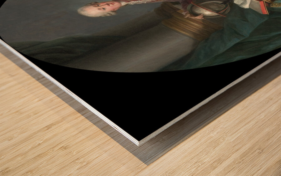 Portrait of the Prince of Nassau [1776] by Elisabeth Louise Vigée Le Brun [1755–1842] Wood print