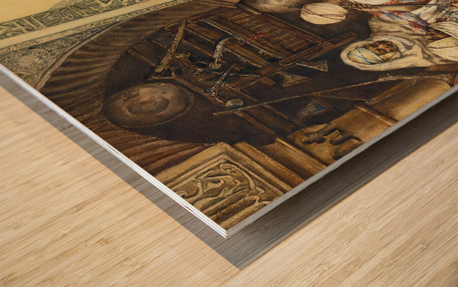 The Guards by Antonio Rivas [1845–1911] Wood print