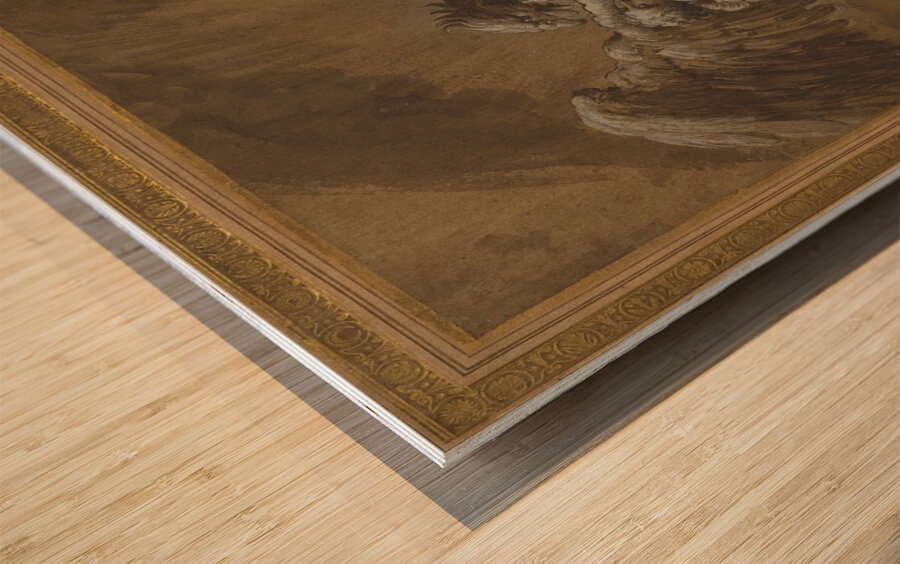 The Rape of Ganymede [c. 1545] by Nicolò dell’Abate [1509–1571] Wood print