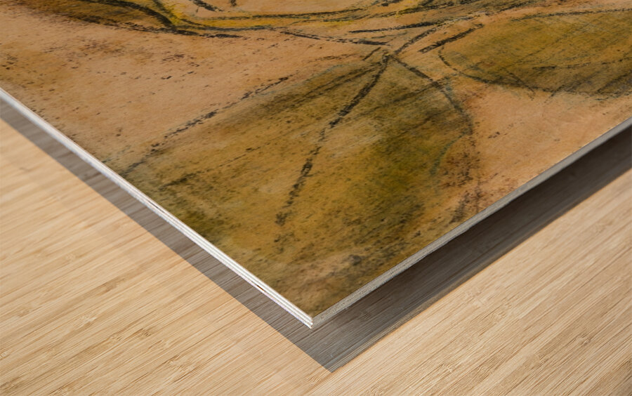 Magnolia Bud [1937] by Christian Rohlfs [1849–1938] Wood print