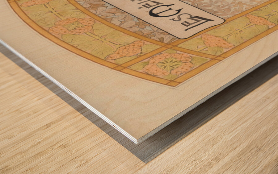 Les Melodies [1904] by Louis Felix Bigaux [1850–] Wood print