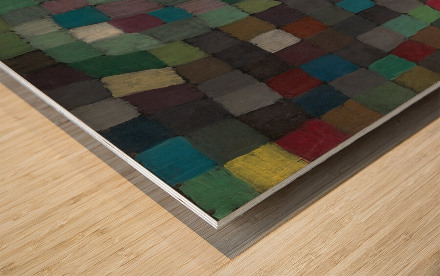 May Picture [1925] by Paul Klee [1879–1940] Wood print