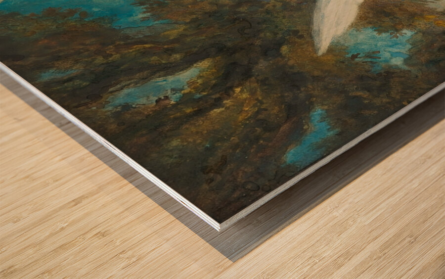 Leda Et Le Cygne by Gustave Moreau [1826–1898] Wood print