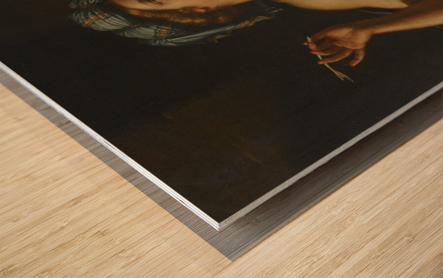 A Sibyl by Cesare Gennari [1637–1688] Wood print