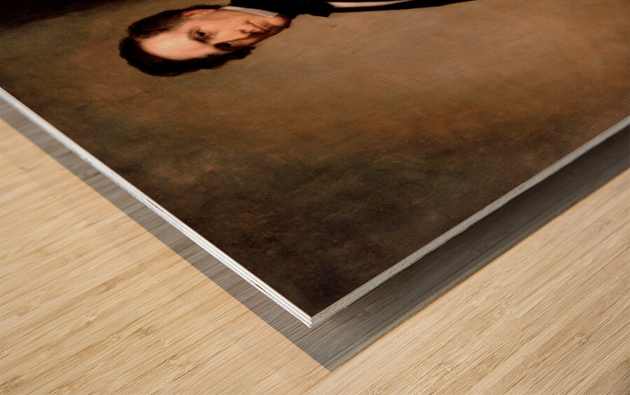 Franklin Pierce [1858] by George Peter Alexander Healy [1813–1894] Wood print