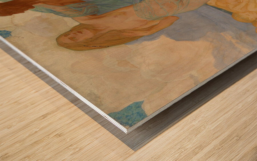 Adagio Aus Dem Zyklus Rhythmen [1913] by Otto Friedrich [1862–1937] Wood print