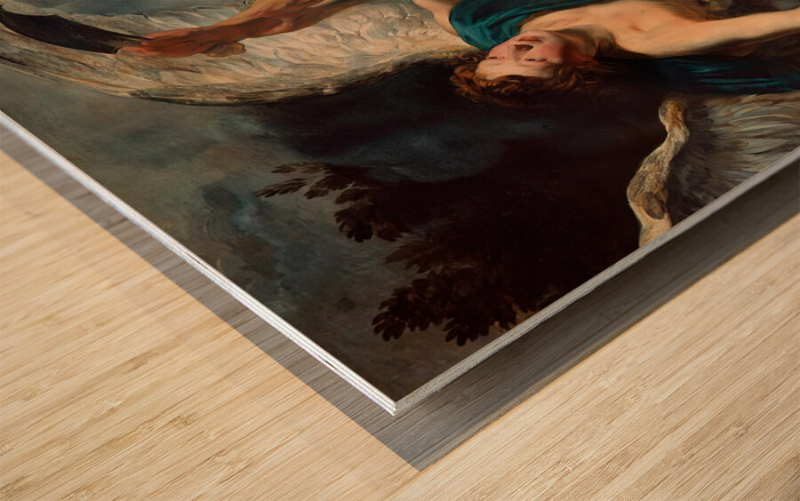 The Sacrifice of Isaac [1625] by Jacob Jordaens [1593–1678] Wood print