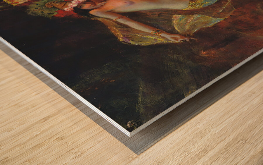 Dance Of The Seven Veils [1926] by Gaston Bussière [1862–1929] Wood print