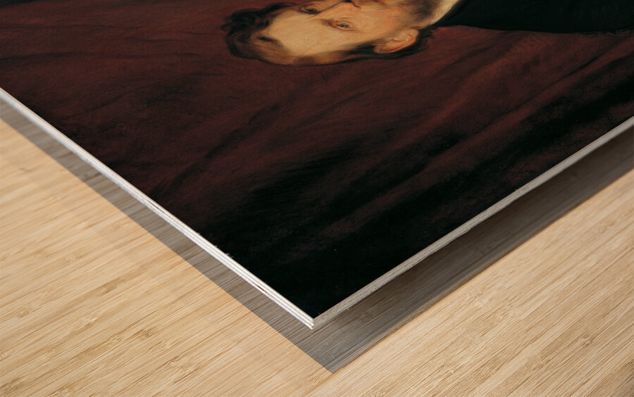 Der Arzt Professor Moriz Benedikt [1876] by Hans Canon [1829–1885] Wood print