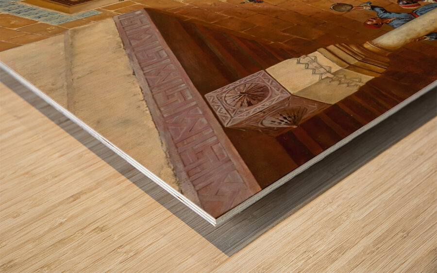 The New Bride by Rudolf Ernst [1854–1932] Wood print