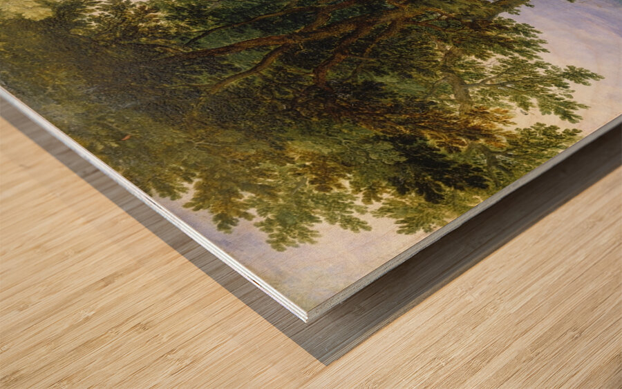 The Mocking of Latona [1601] by Jan Brueghel The Elder [1568–1625] Wood print