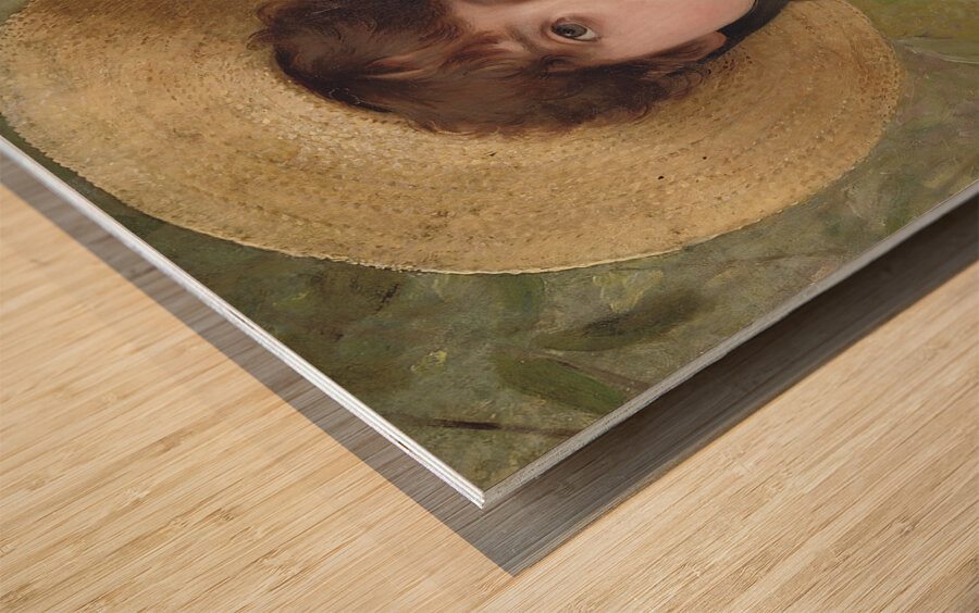 Sweetpeas by George Dunlop Leslie [1835–1921] Wood print