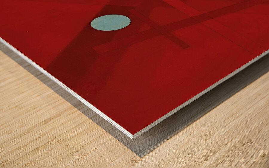 Composition G4 [1926] by László Moholy–Nagy [1895–1946] Wood print