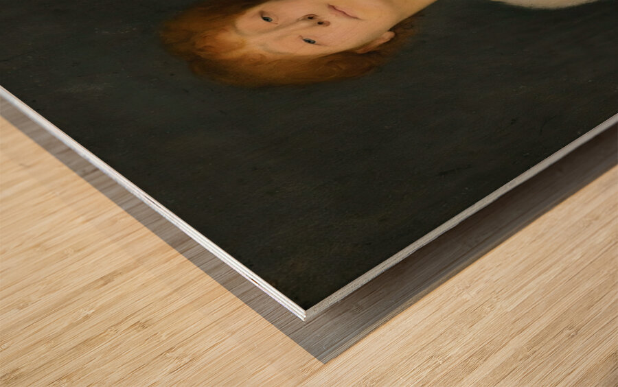 Presumed Portrait Of Yvette Guilbert [1893] by Joseph Granié [1866–1912] Wood print