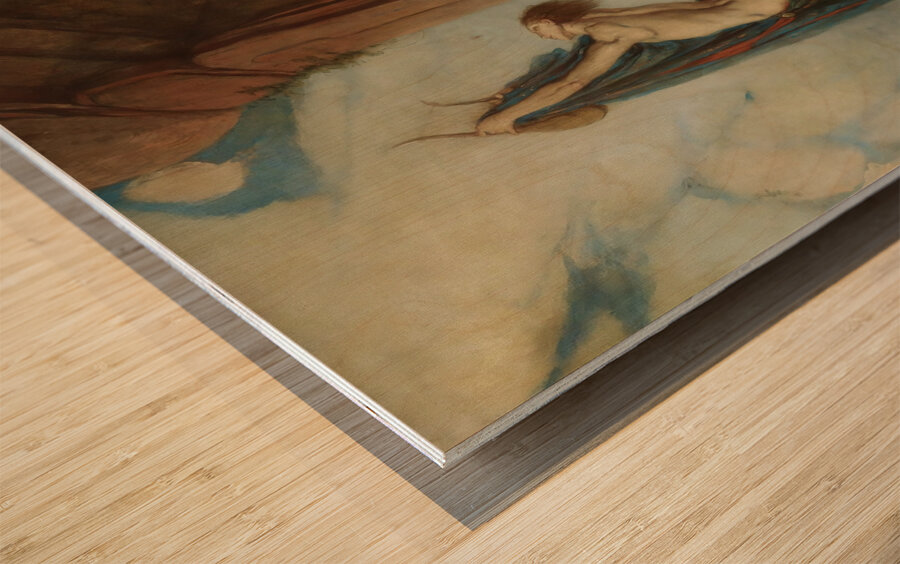 Orpheus And Eurydice by Charles De Sousy [1866–1931] Wood print