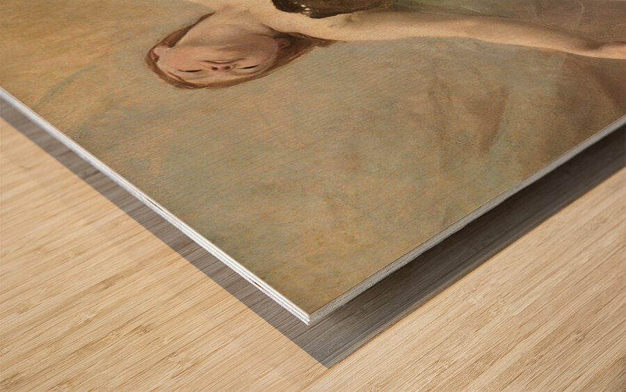 Le Rêve. The Dream by Charles Chaplin [1825–1891] Wood print