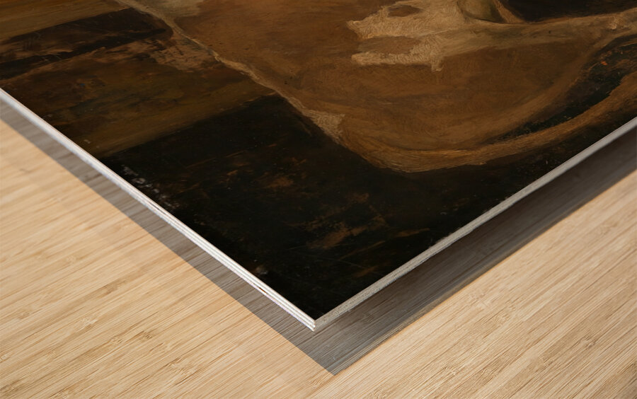 Ochse im Wald by Hans Thoma [1839–1924] Wood print