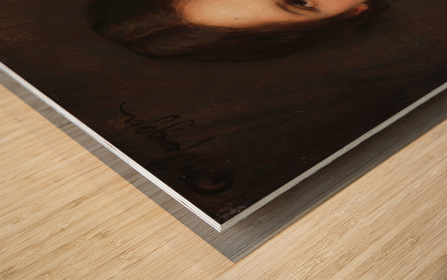 Bauerndirndl [1880–90] by Franz von Defregger [1835–1921] Wood print