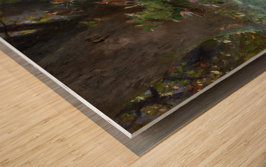 Le réveil de l’amour [1891] by Léon–Jean–Basile Perrault [1832–1908] Wood print