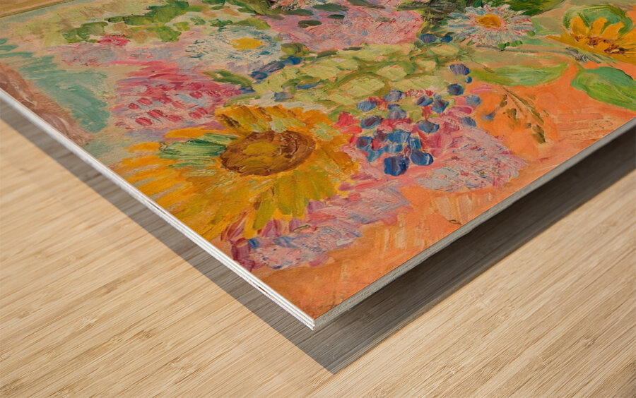 Lasting queue by Zygmunt Waliszewski [1897–1936] Wood print