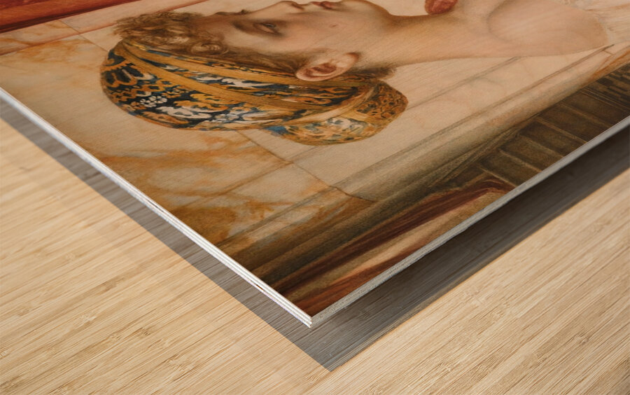 Psyche [1884] by Edward John Poynter [1836–1919] Wood print