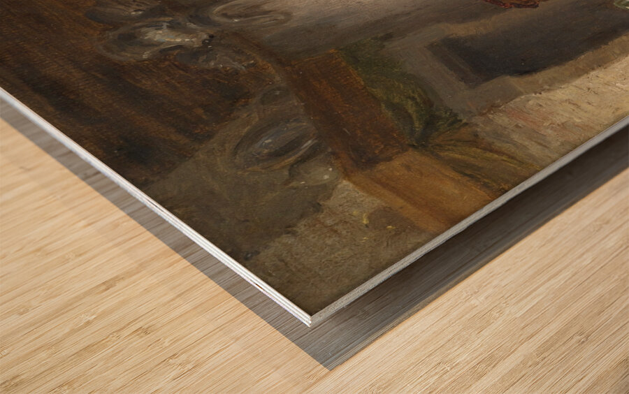 Zechende Soldaten by Eduard Ender [1822–1883] Wood print