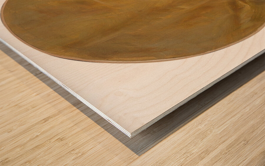 Durchs Schlüsselloch geschaut by Hans Zatzka [1859–1945] Wood print