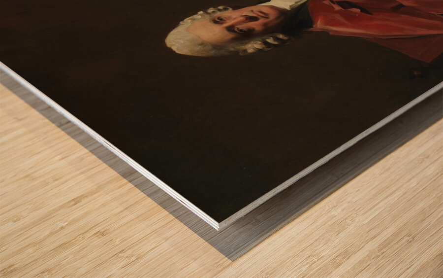 William Robertson [1753–1835]. Lord Robertson [1805] by Sir Henry Raeburn [1756–1823] Wood print