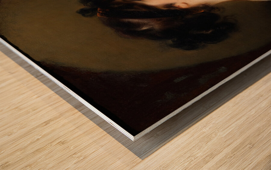 The honorable Caroline Upton [c. 1800] by Sir Thomas Lawrence [1769–1830] Wood print