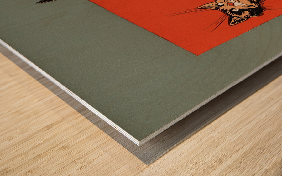 Denslow’s Mother Goose Pl 17 [1901] by William Wallace Denslow [1856–1915] Wood print