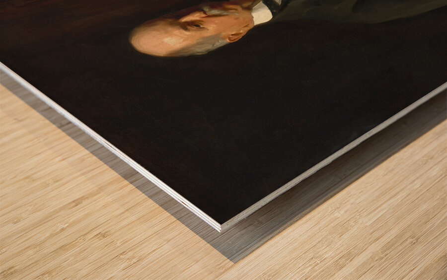 Peter A. B. Widener [1902] by John Singer Sargent [1856–1925] Wood print