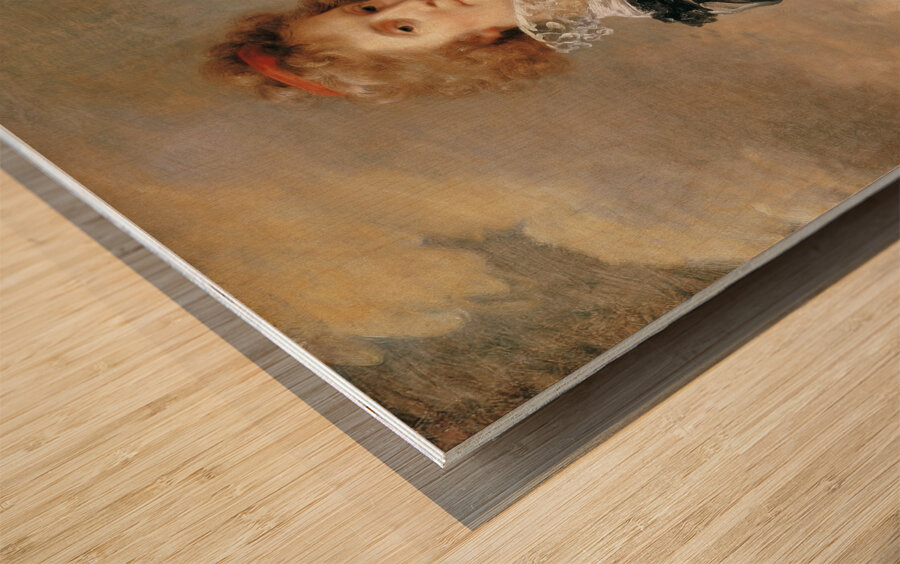 The actress Josefa Hortensia Füger. The artist’s wife [1797] by Heinrich Friedrich Füger [1751–1818] Wood print