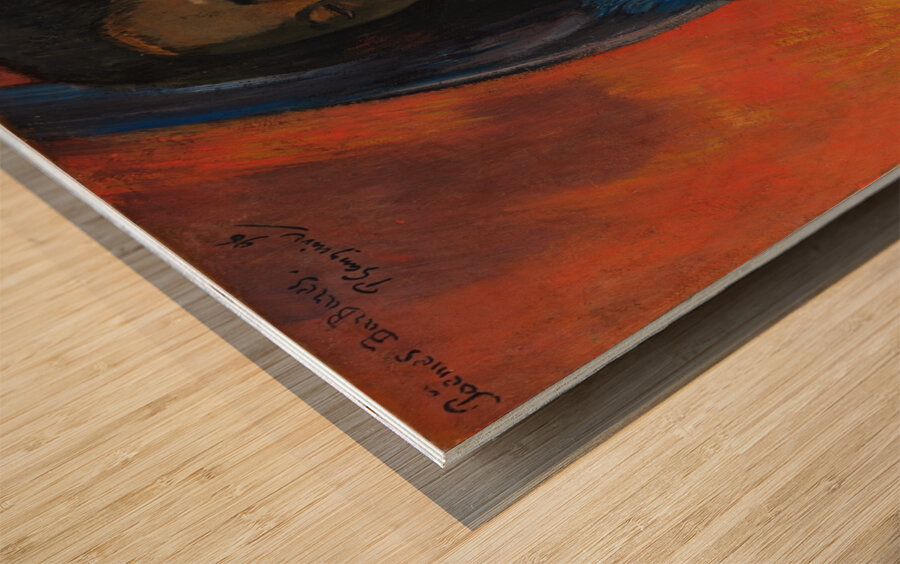 Poèmes barbares [1896] by Paul Gauguin [1848–1903] Wood print