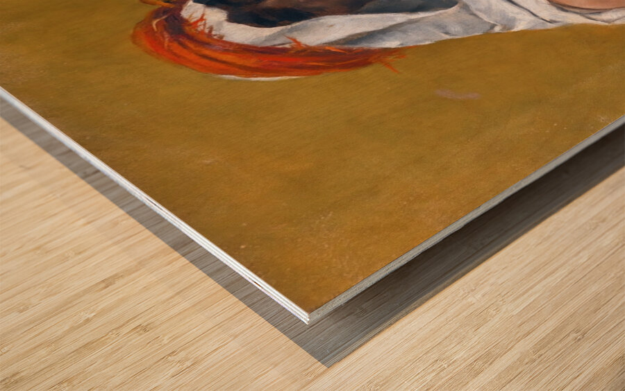 An Arab Man by Joaquín Agrasot [1836–1919] Wood print