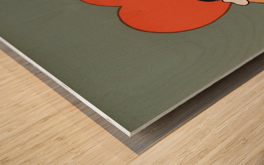 Denslow’s Mother Goose Pl 26 [1901] by William Wallace Denslow [1856–1915] Wood print